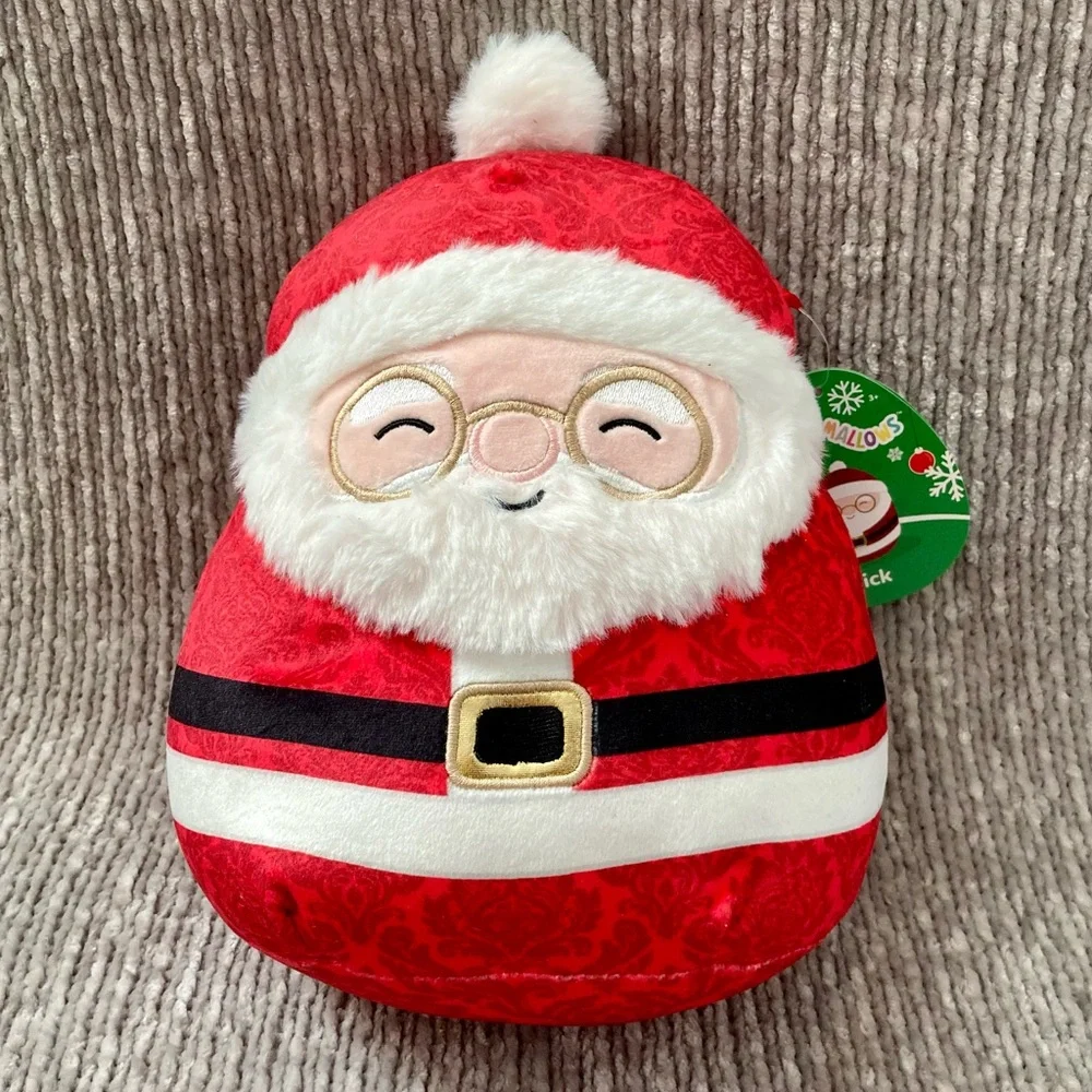 NICK Santa Claus Squishmallow, Christmas 2022,‎ Kelly Toy, holiday, NWT